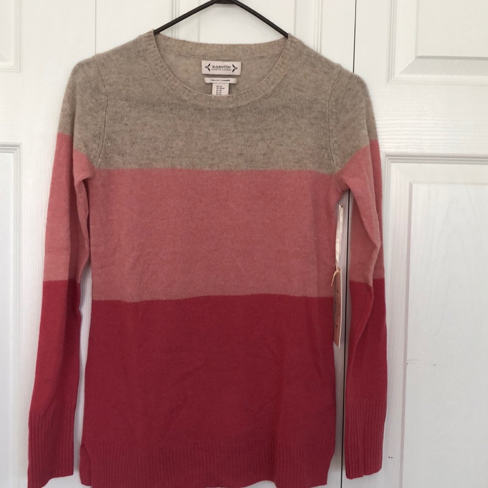Nanette 100% 2-ply Cashmere Pullover Sweater